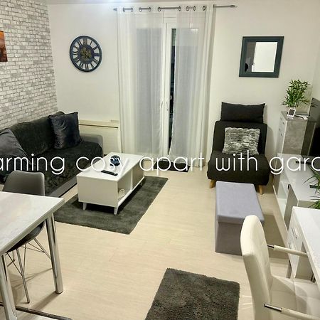 Charming Cosy Apart With Garden Free Parking Кле-Суи Екстериор снимка