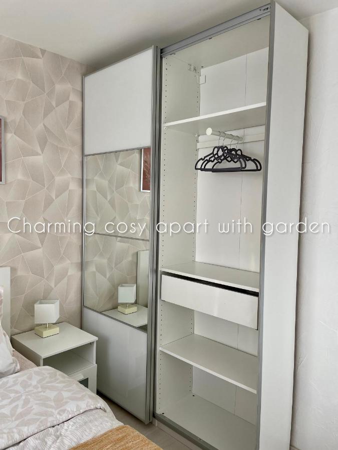 Charming Cosy Apart With Garden Free Parking Кле-Суи Екстериор снимка