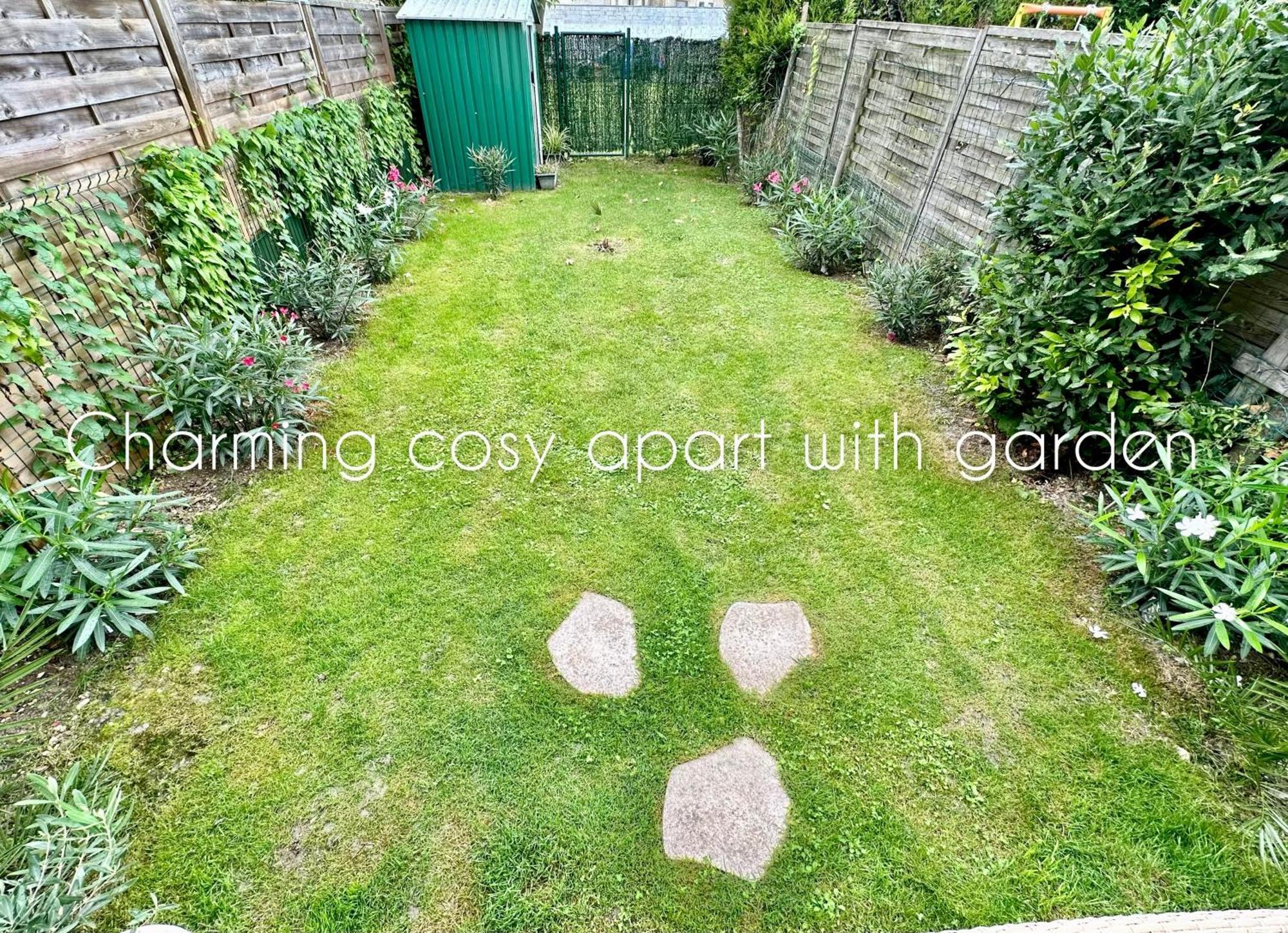 Charming Cosy Apart With Garden Free Parking Кле-Суи Екстериор снимка